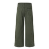 Vintage Washed Workwear Wide-Leg Relaxed Cargo Pants