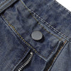 Vintage Washed Baggy Straight-Leg Denim Jeans