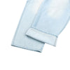Faded Bleach Geometric-Pocket Baggy Jeans