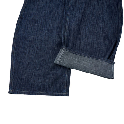 Vintage Slub Carpenter Baggy Denim Pants