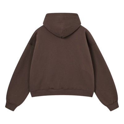 Vintage Acid Washed Thick Hooded Sweatshirt