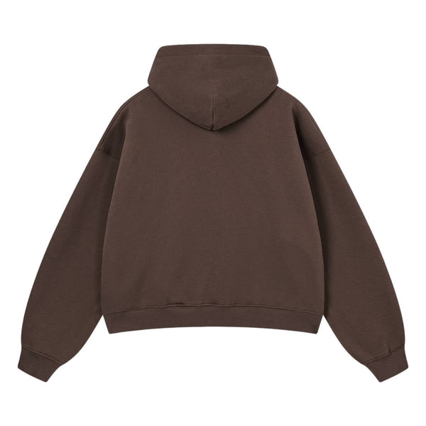 Vintage Acid Washed Thick Hooded Sweatshirt