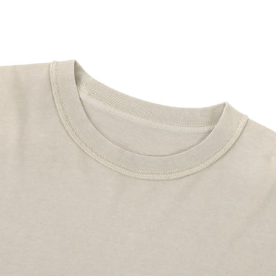 275G Heavyweight Cotton Coverstitch Cropped Tee