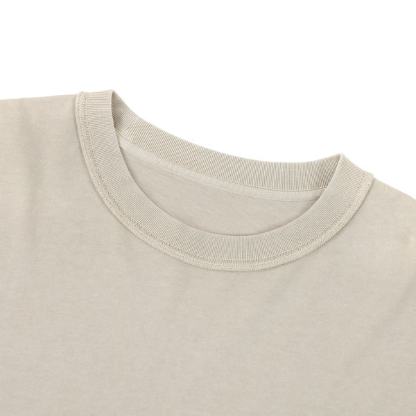 275G Heavyweight Cotton Coverstitch Cropped Tee