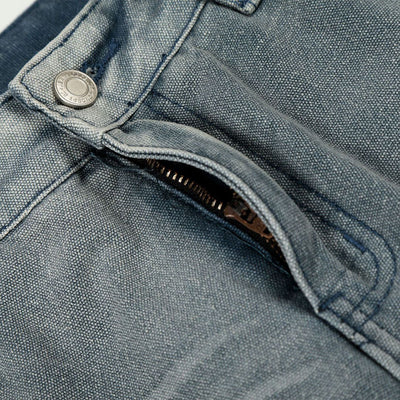 Light Blue Vintage Washed Wide Leg Jeans