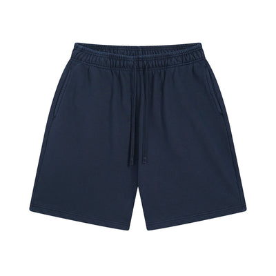 Stone Wash Thick Cotton Shorts