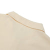 Waffle Knit Lapel Polo T Shirt