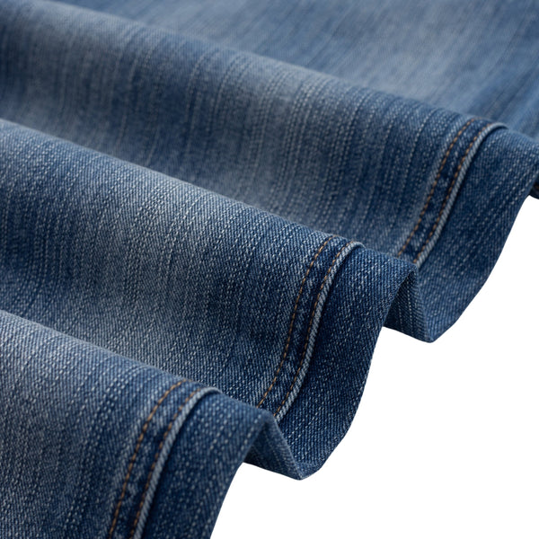 Paris Button Baggy Wide-Leg Denim Jeans