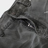 Wide Leg Banana Jeans Cat Whisker Painted Denim