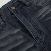 Faded Grey Vintage Wash Wide-Leg Jeans