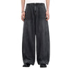 Vintage Washed Slub Distressed Baggy Denim Pants