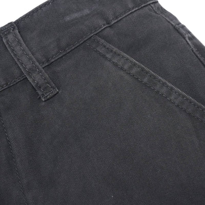 Washed Vintage Distressed High Waist Relaxed Wide Leg Draped Pants