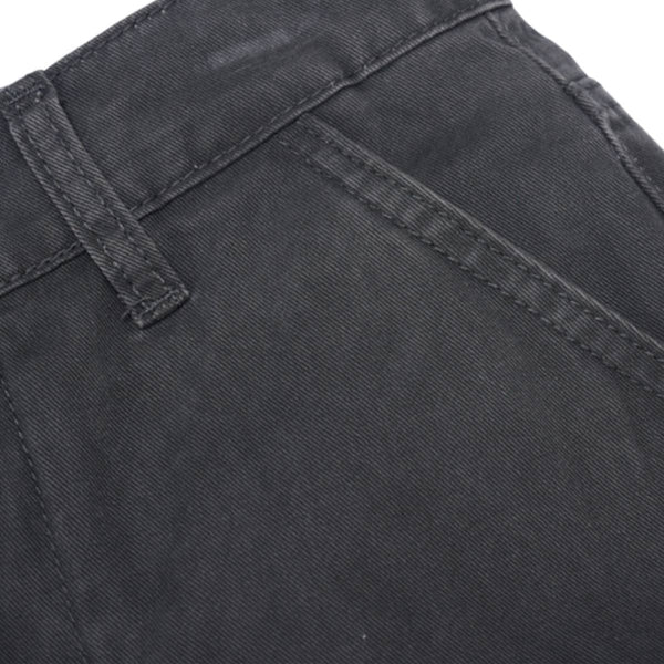 Washed Vintage Distressed High Waist Relaxed Wide Leg Draped Pants