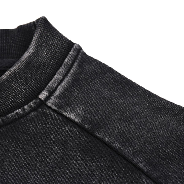 380G Heavyweight Vintage Wash Relaxed Fit Crewneck Sweatshirt