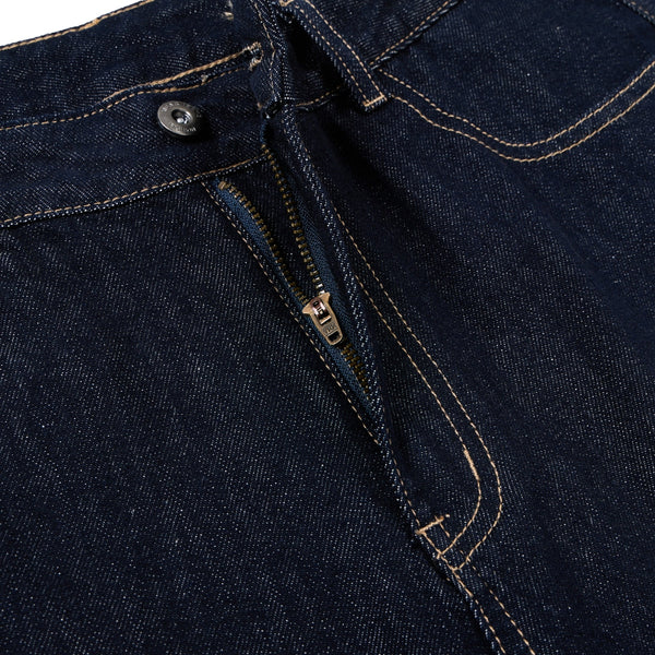 Vintage Loose Straight-Leg Denim Bermuda Shorts