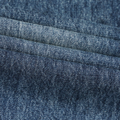 Vintage Blue Cat Whisker Studded Baggy Jeans