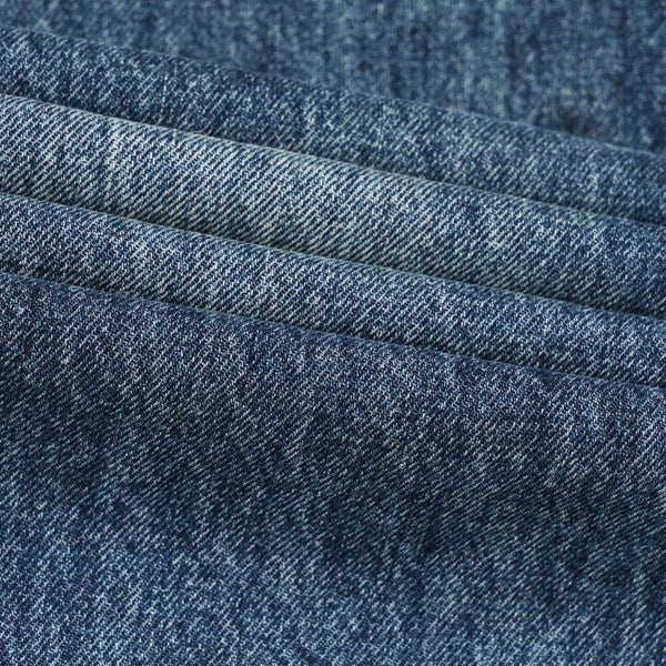 Vintage Blue Cat Whisker Studded Baggy Jeans