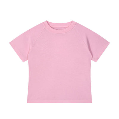260G Snow Wash Oversized Raglan Sleeve T-Shirt
