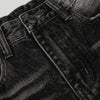 Whisker Fade Distressed High Street Loose Jeans