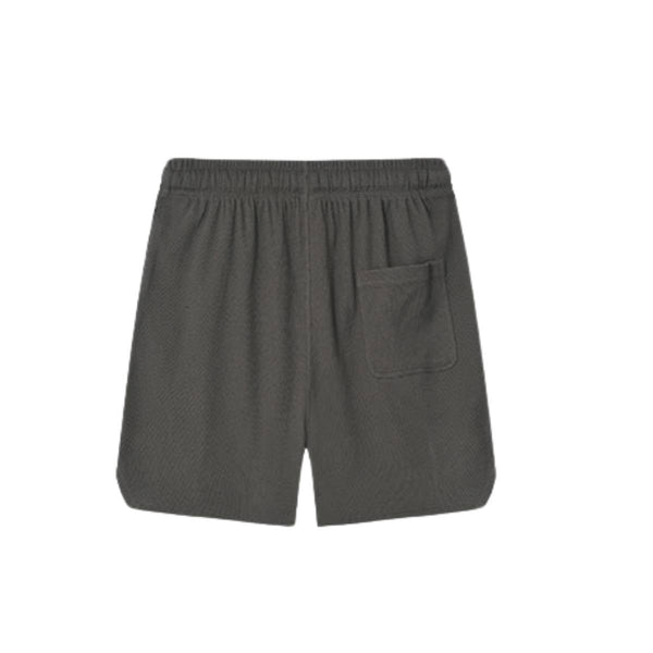 Premium Waffle Knit Side-Slit Shorts