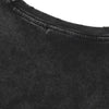 Acid Wash Raw Edge Sleeveless Tee