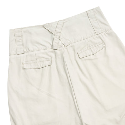 High-Waist Multi-Pocket Cargo Bermuda Shorts