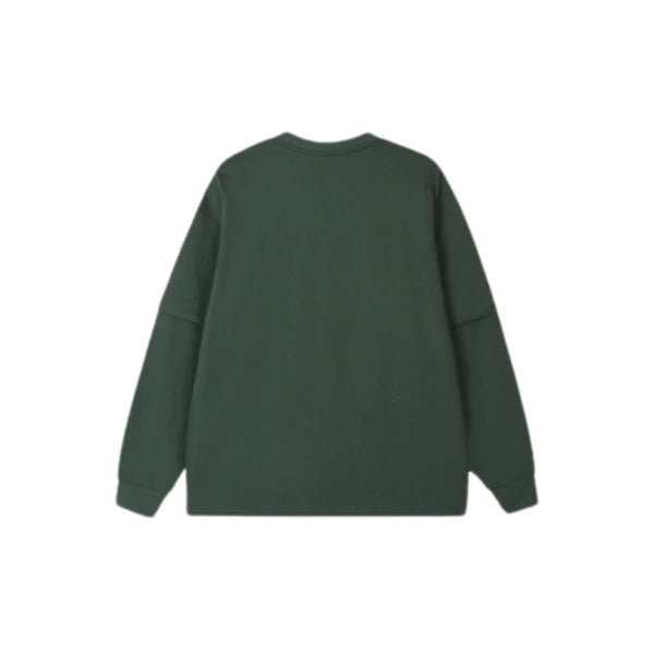 Streetwear Loose Fit Double-Layer Long-Sleeve Tee