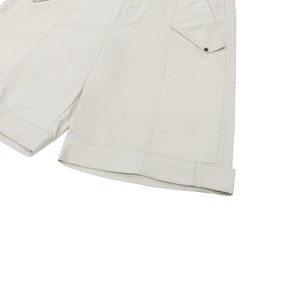 Streetwear Cargo Straight Bermuda Shorts