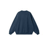 Heavyweight Fleece Boxy Drop Shoulder  Crew Neck Sweatshirt