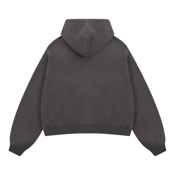 Dual Zipper Fleece Hooded Streetwear Hoodie