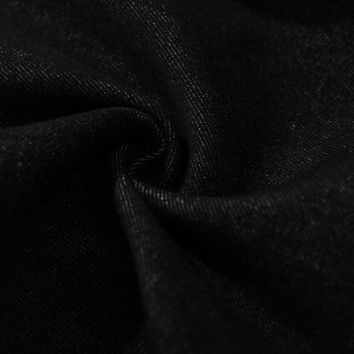 Raw Denim Deconstructed Wide Leg Denim Shorts