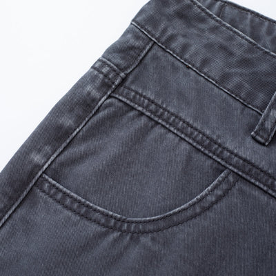 Retro Loose-Fit Straight-Leg Wide Leg Casual Pants