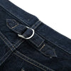 Indigo Cuffable Hem Baggy Jeans