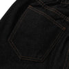 Raw Wash Wide Straight Denim Jeans