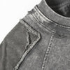 Vintage Washed Patchwork Short Sleeve Chest Pocket Tee