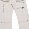 Stretch Zip Hem Utility Bootcut Jeans