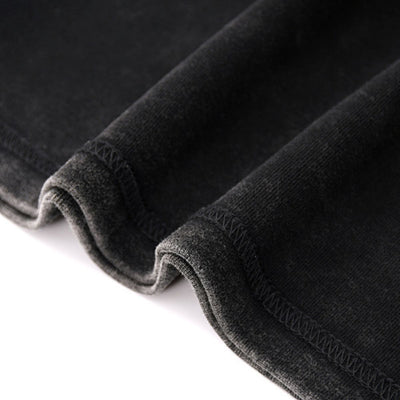 Crew Neck Raglan Short Sleeve Ribbed Tee 315G