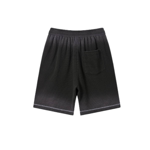 Retro Bleached Ombre Streetwear Loose Fit Bermuda Shorts
