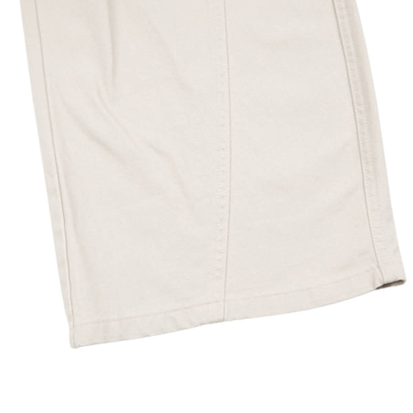 Vintage Washed Curved-Leg Trousers