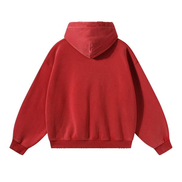 Heavyweight Washed Fleece Hoodie