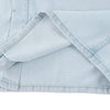 Cotton Washed Oversized Denim Collar Tee