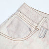 High Street Vintage-Inspired Patchwork Print Wide-Leg Jeans