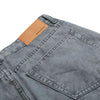 Vintage Washed Eyelet Wide Leg Denim Jeans