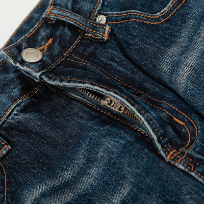 Classic Dark Wash High Waist Jeans