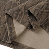 Vintage Snake Texture Waffle Long-Sleeve T-Shirt