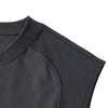 Panelled Back Seam Sleeveless T-Shirt