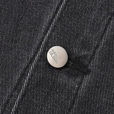 Relaxed Faded Denim Ripped Jacket