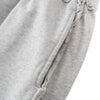 Relaxed Raw Hem Puddle Pants