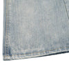 Gradient Washed High Rise Curved Leg Loose Wide Leg Denim Jeans