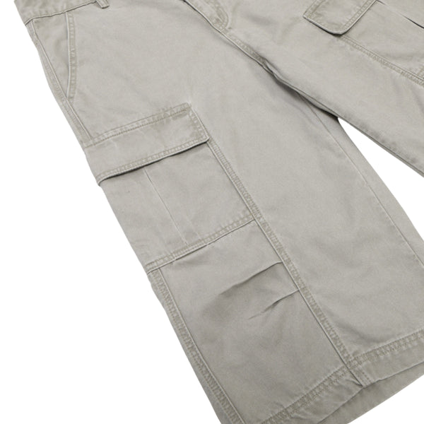 Vintage Washed Distressed Multi-Pocket Cargo Shorts